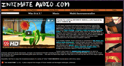 Desktop Screenshot of intimateaudio.com